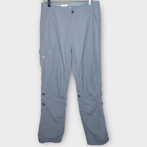 MARMOT gray nylon convertible hiking outdoor pants women's size 8 gorpcore